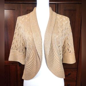 Nygard Collection Cardigan Sweater Lightweight Sz LP